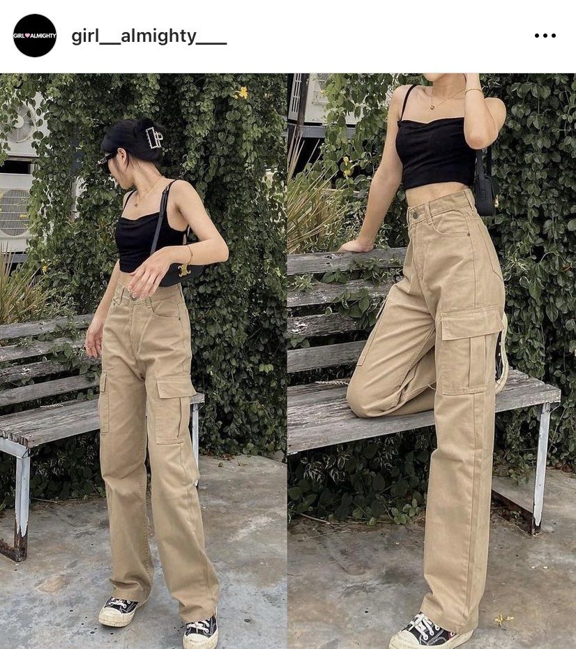 Lightweight khaki clearance cargo pants