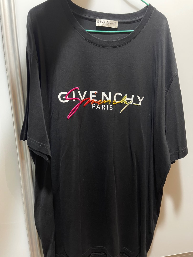 Givenchy Rainbow Signature Tee, Men's Fashion, Tops & Sets, Tshirts ...