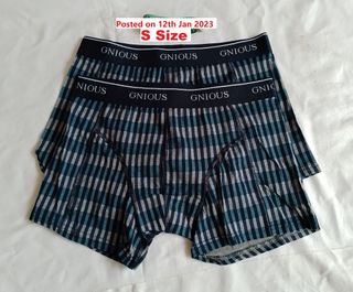 Gnious 男裝平脚內褲兩條64207222171521110
