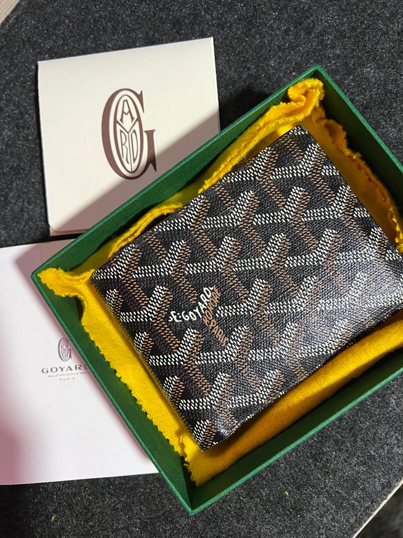 Goyard store mens wallet