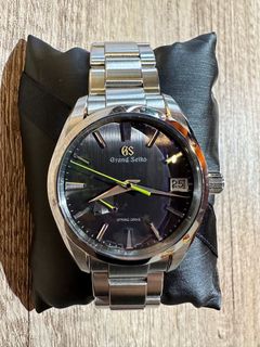 Grand Seiko SBGA429 中古 二手 GRAND SEIKO US Exclusive special edition “SOKO” SBGA-429 sbga429 SPRING DRIVE 美國特別版 拉絲面 銀灰 USA 冠藍獅62974828411009112