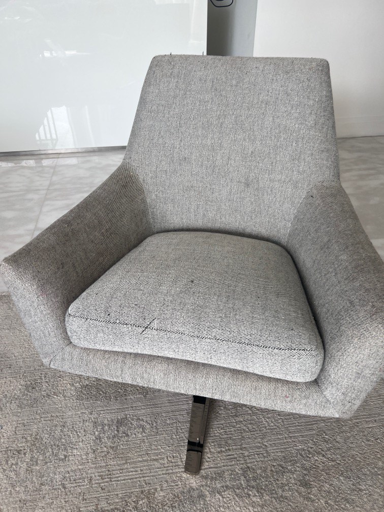 Lucas swivel chair west elm deals