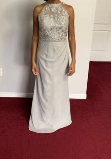 Grey Bridemaid Dress