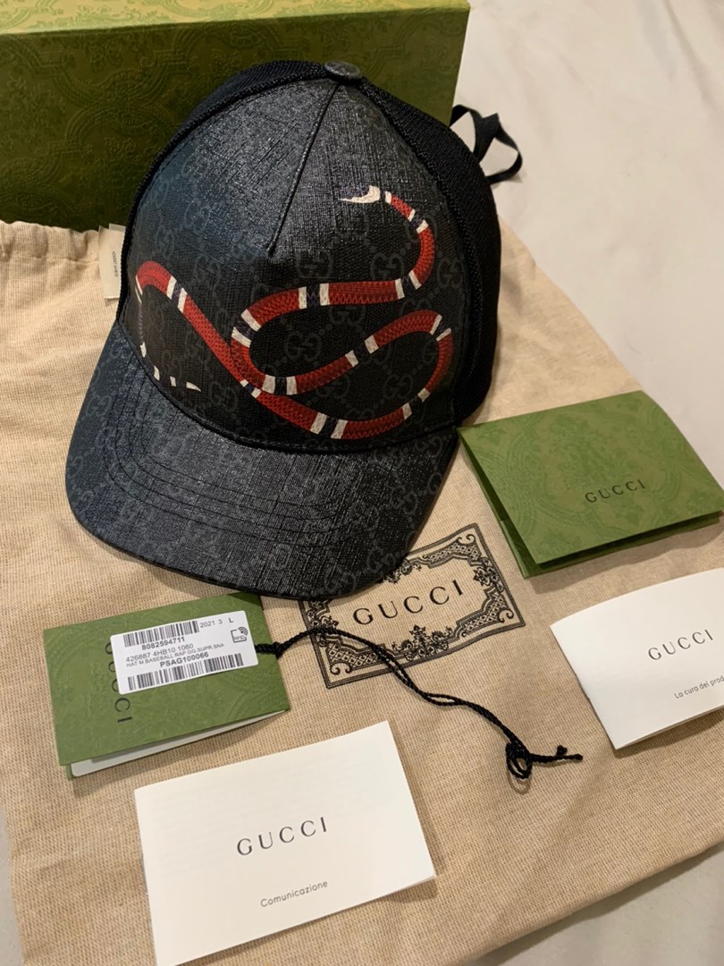 GUCCI CAP ORIGINAL, Luxury, Accessories on Carousell