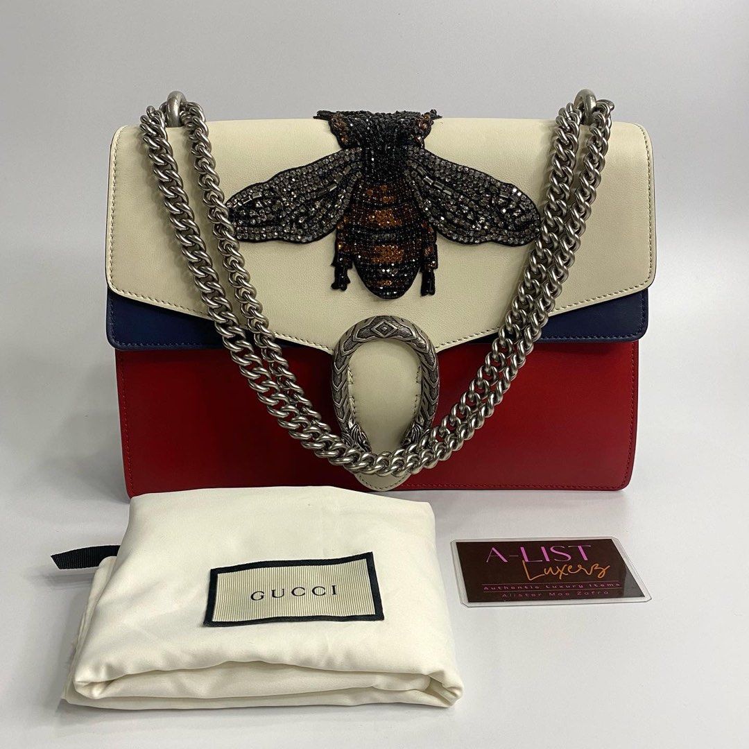 Gucci Bee Handbag, Luxury, Bags & Wallets on Carousell