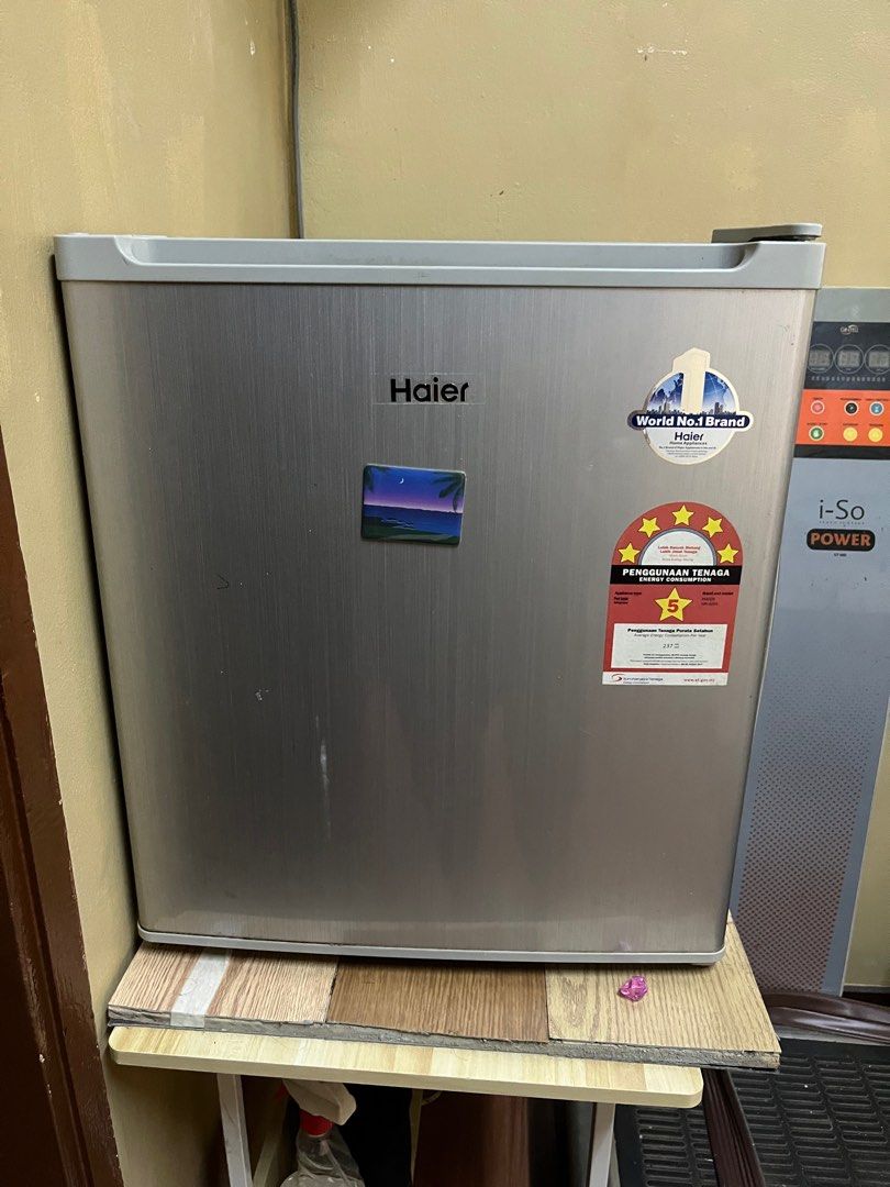 Haier Mini Bar Fridge, TV & Home Appliances, Kitchen Appliances