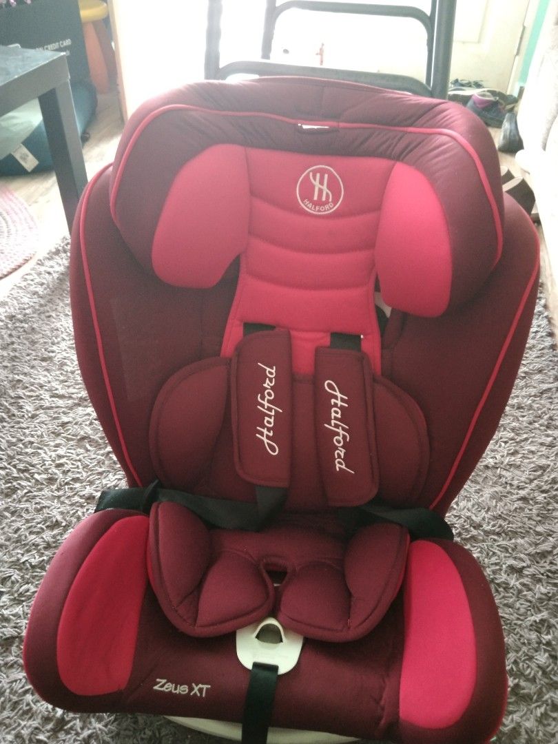 Halford Zeus XT car seat good condition make your offer, Babies