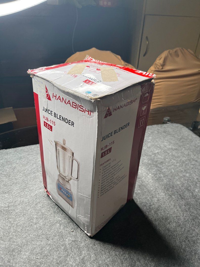 Hanabishi Juice Blender HJB115, TV & Home Appliances, Kitchen