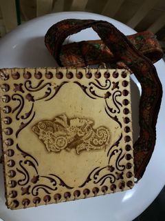 Handcrafted ladies' shoulder/ sling bag from Mandalay