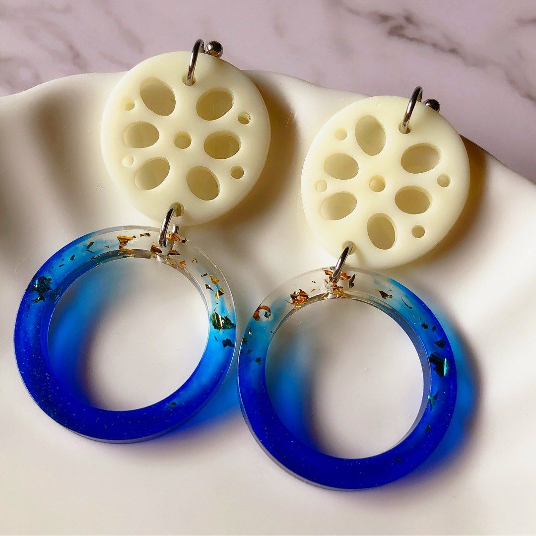 Quirky hoop clearance earrings