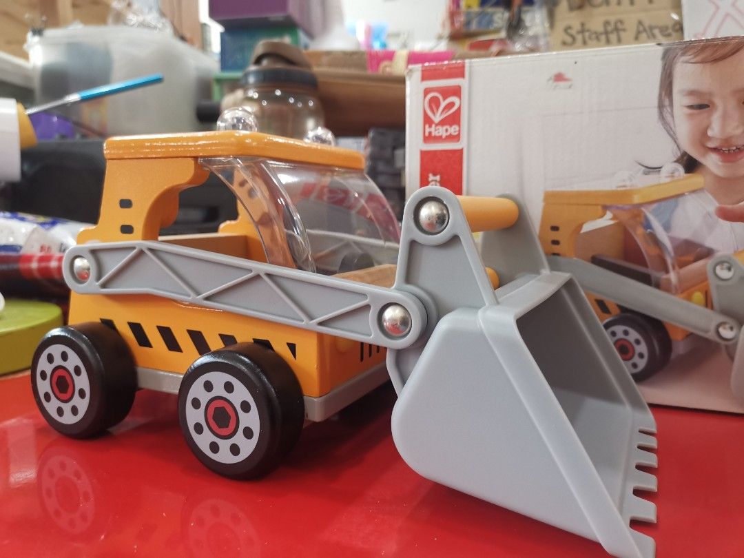 Hape great big digger discount