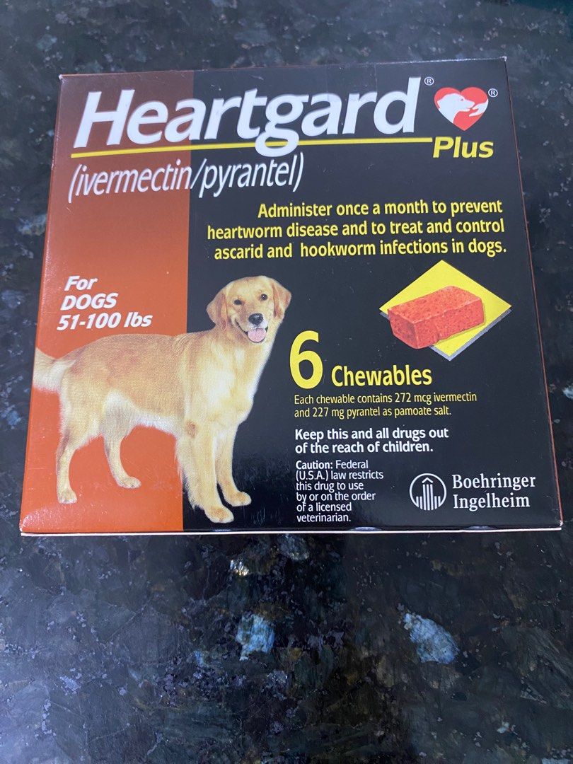 Heartgard plus for dogs 51 hot sale 100 lbs