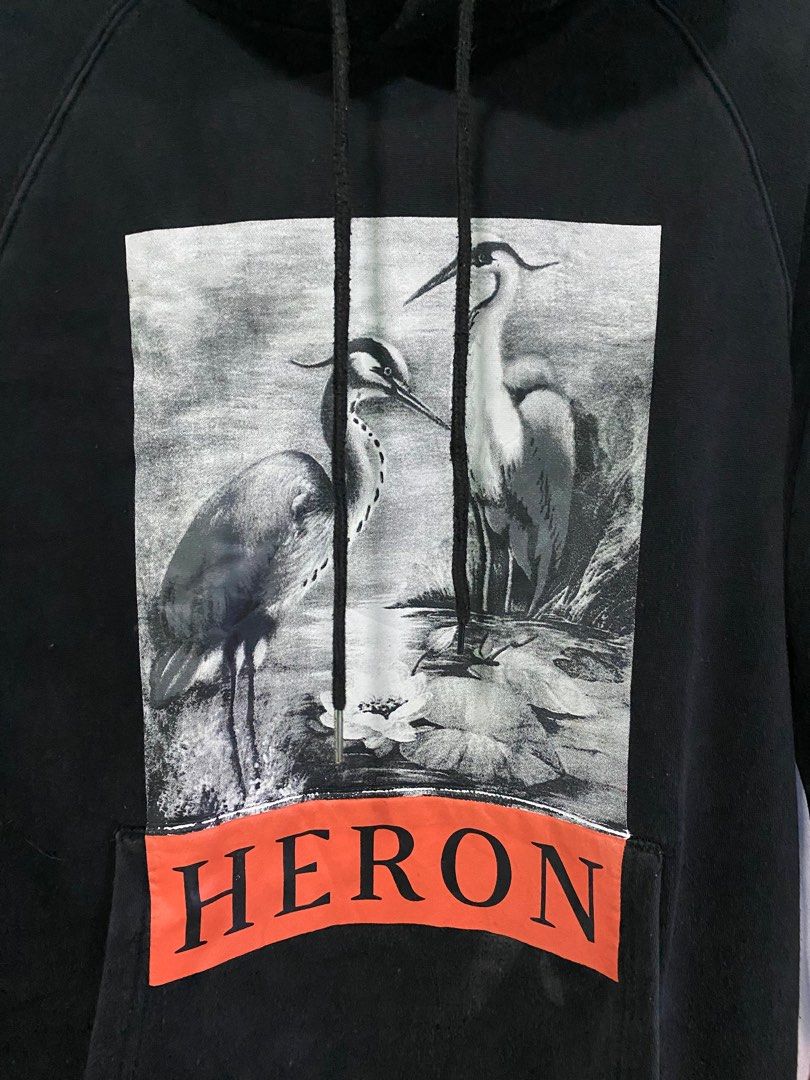 Heron preston crane hoodie clearance