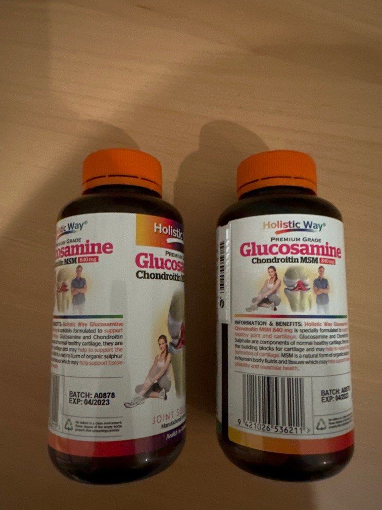 Holistic way glucosamine 840mg, Health & Nutrition, Health Supplements