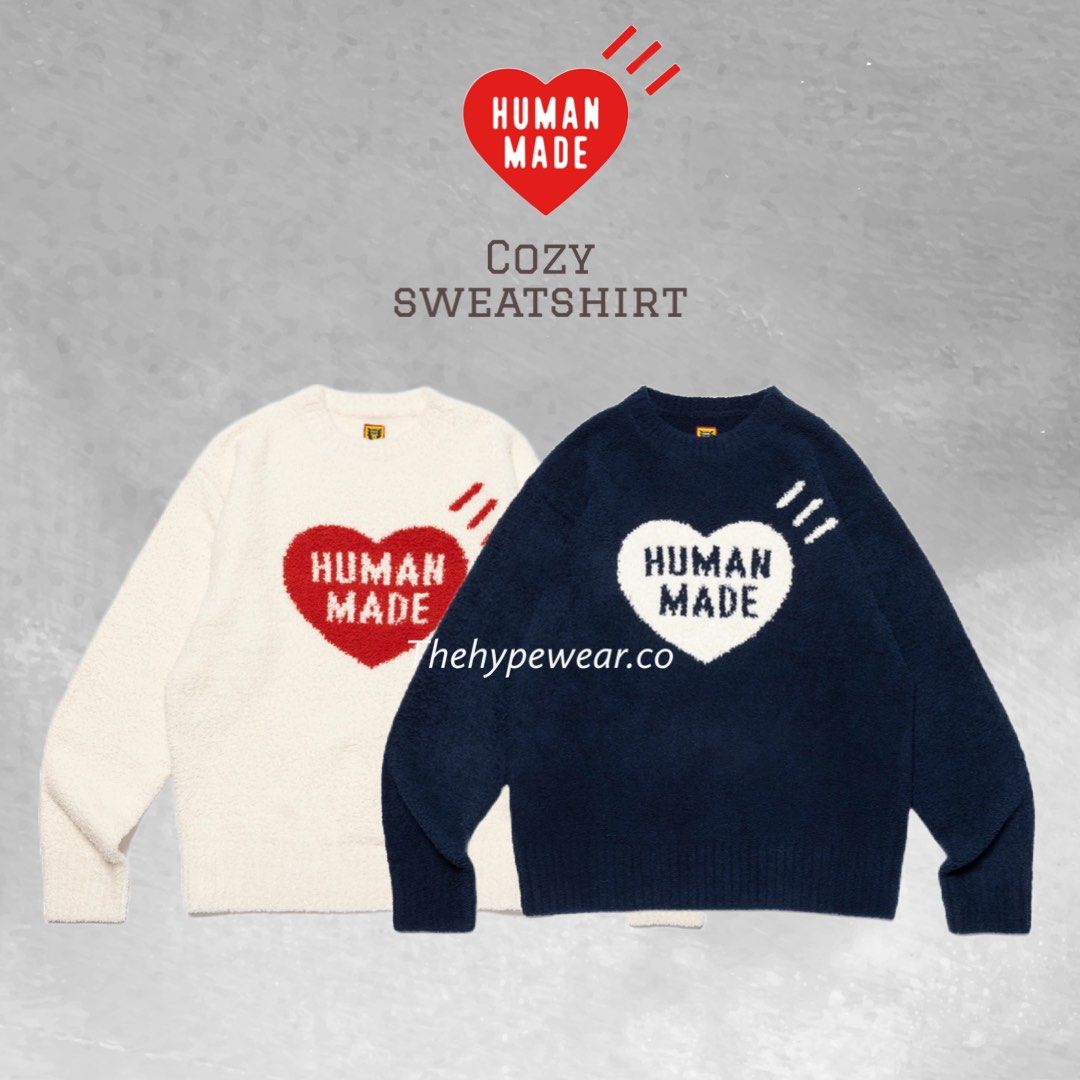 10,350円HUMAN MADE Cozy Sweatshirt NEVY  Mサイズ