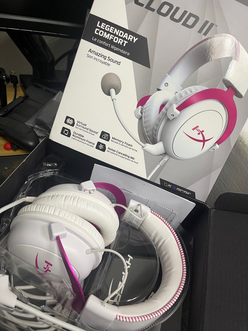 Hyper X Cloud II Gaming Headset, Audio, Headphones & Headsets on Carousell