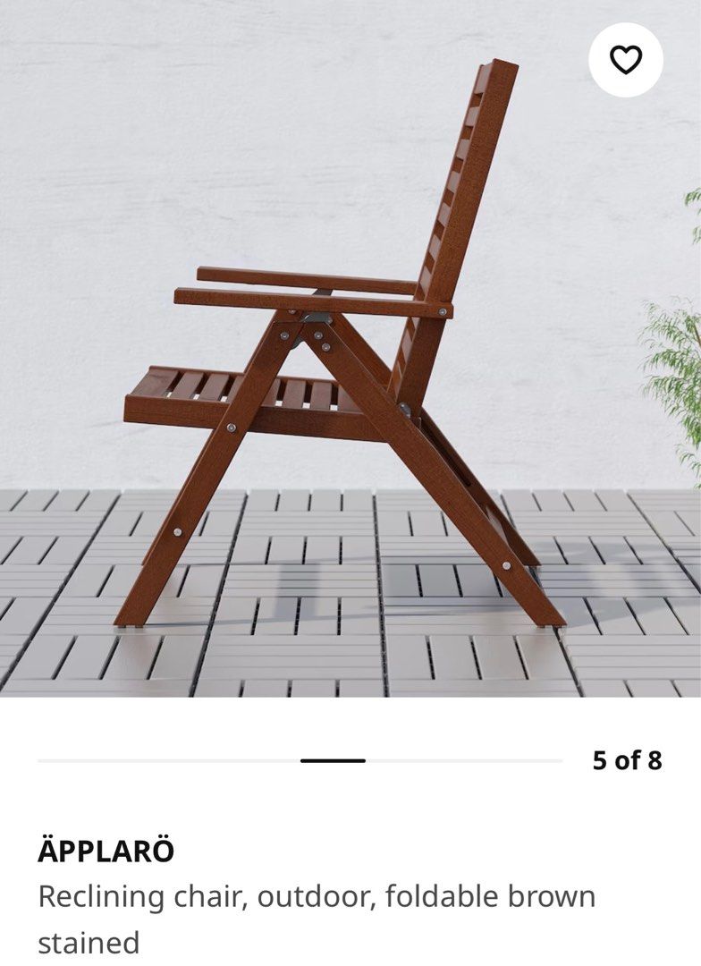 IKEA Applaro Reclining Chair with delivery 5 , Furniture & Home Living, Furniture, Chairs on