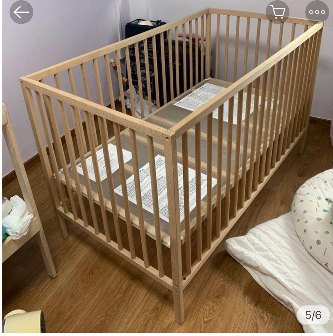 Ikea Baby cot, Babies & Kids, Baby Nursery & Kids Furniture, Cots