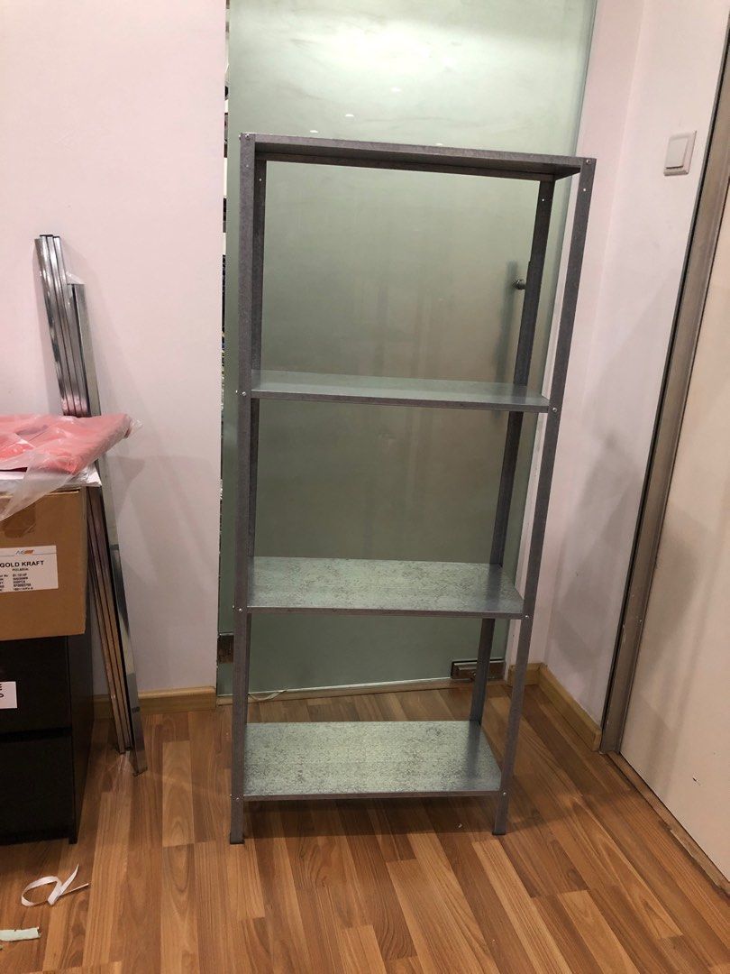 IKEA Hyllis Metal Shelf, Furniture & Home Living, Furniture, Shelves
