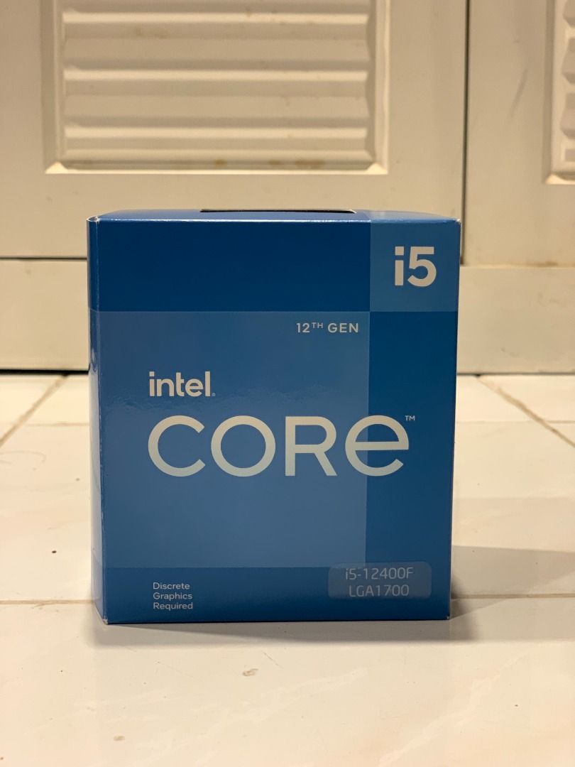 INTEL CORE i5-12400F Processor, Computers & Tech, Parts & Accessories ...