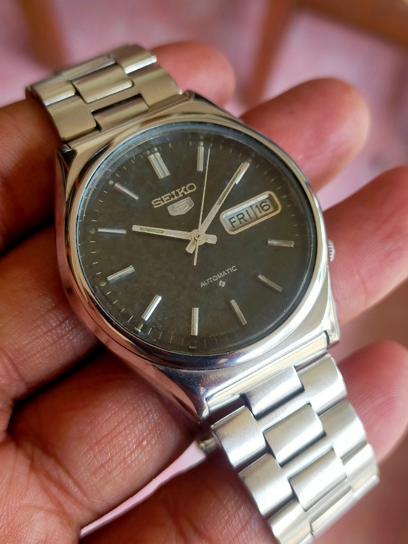 Jam seiko 5 shop automatic original