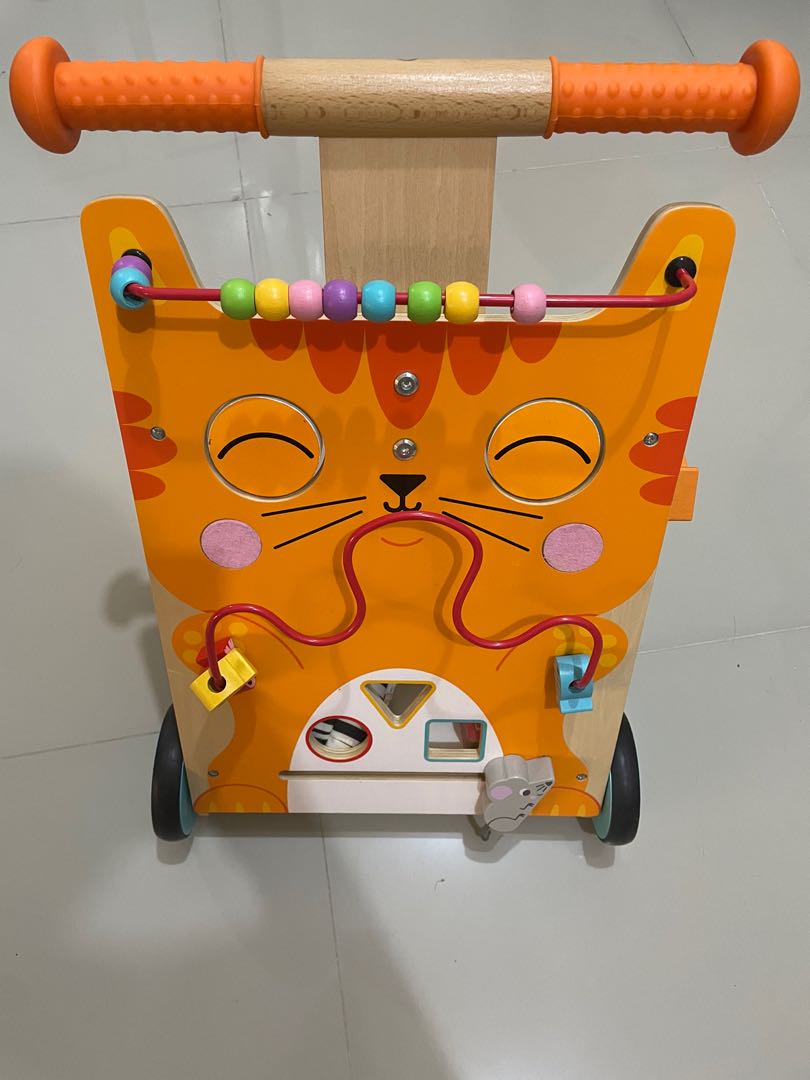 Janod Wooden Push Walker, Babies & Kids, Infant Playtime on Carousell