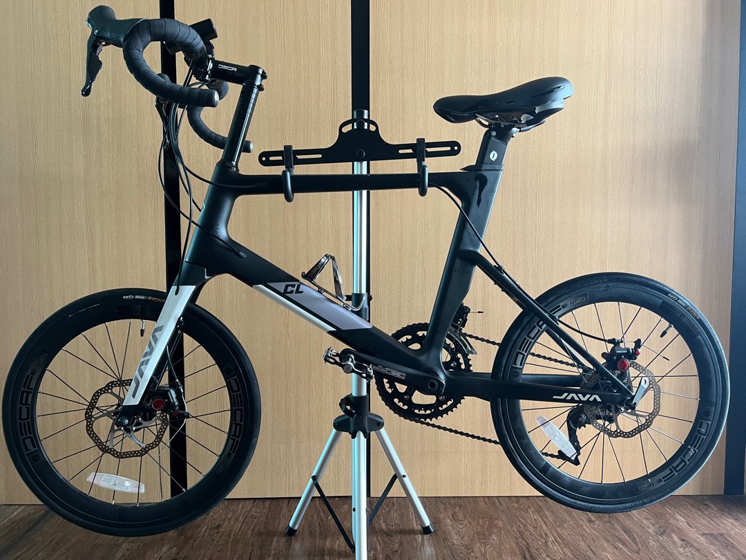 JAVA Carbon MINI VELO Carbon fiber frameset 22 inches wheelset