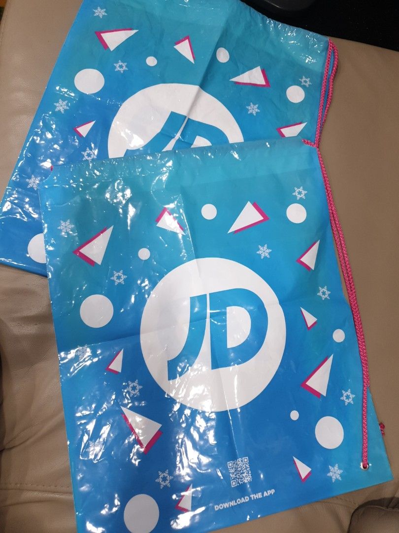 Jd drawstring bag pink 2025