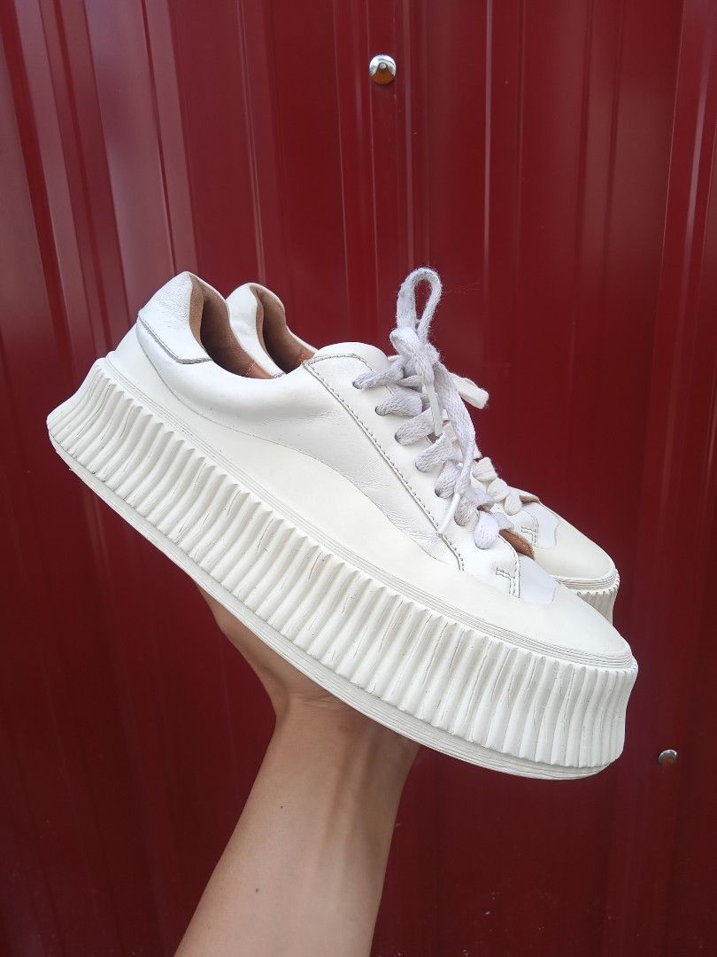 JIL SANDER PLATFORM SNEAKER Luxury Sneakers Footwear on Carousell