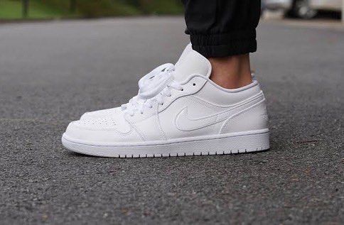 Jordan 1 triple white price online