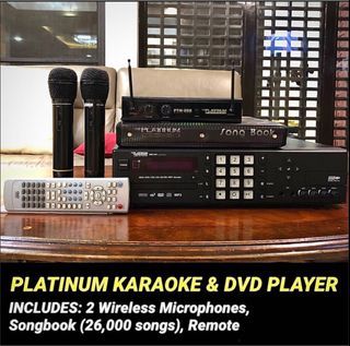 Karaoke Bmb Platinum Set (w/mic set)