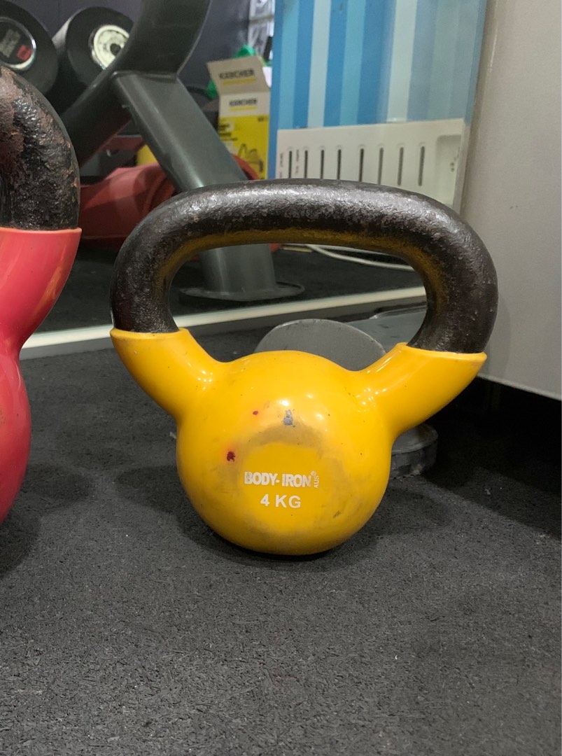 Domyos Kettlebell 12kg Black / Yellow