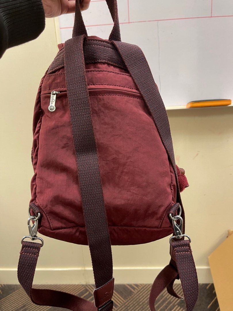 Kipling carmine backpack store
