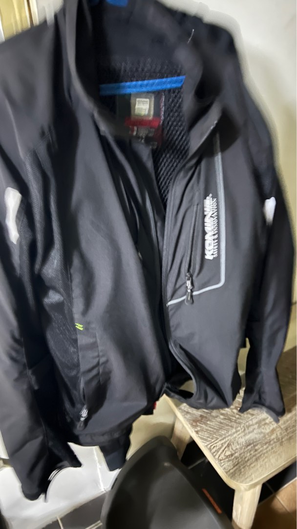 Komine medium jacket, Motorcycles, Motorcycle Apparel on Carousell