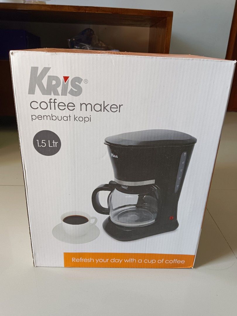 Kris Coffee Maker 1.5 Ltr Kitchen Appliances di Carousell
