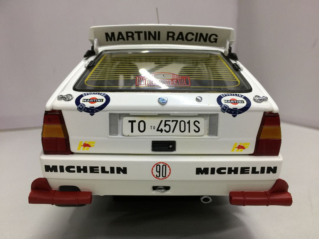 KYOSHO 1/18 LANCIA DELTA HF Evo 2 Rally Monte Carlo No.1 Martini 