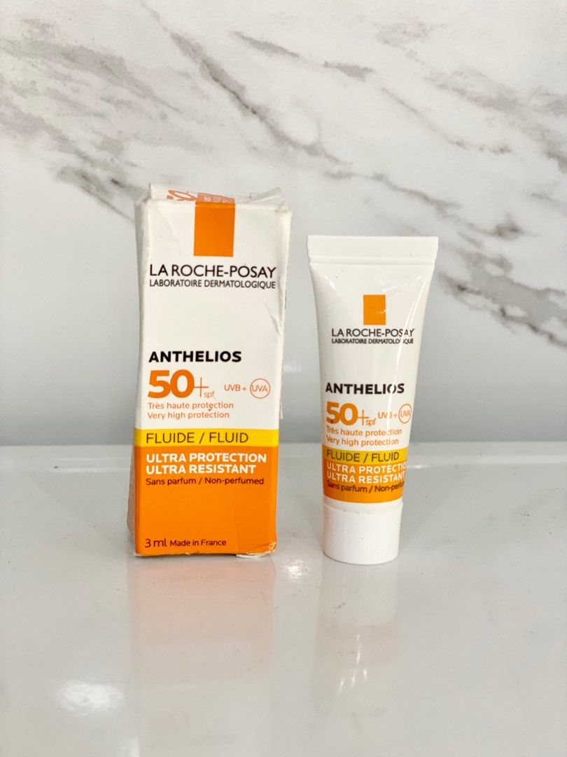 LA ROCHE POSAY ANTHELIOS SPF 50+ SHAKA FLUIDE 3 ML, Kesehatan ...