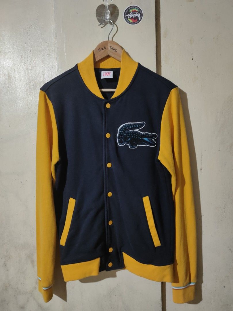 Lacoste live top varsity jacket