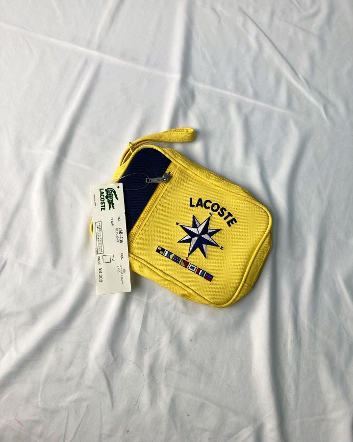 Lacoste Vintage Clutch Bag, Men's Fashion, Bags, Belt bags, Clutches