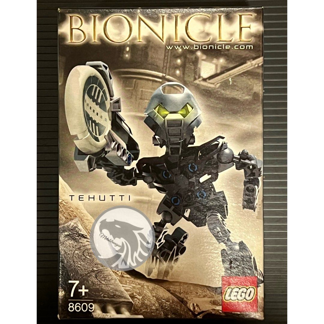Lego Bionicle 8609 Vintage MATORAN Tehutti Complete box and all