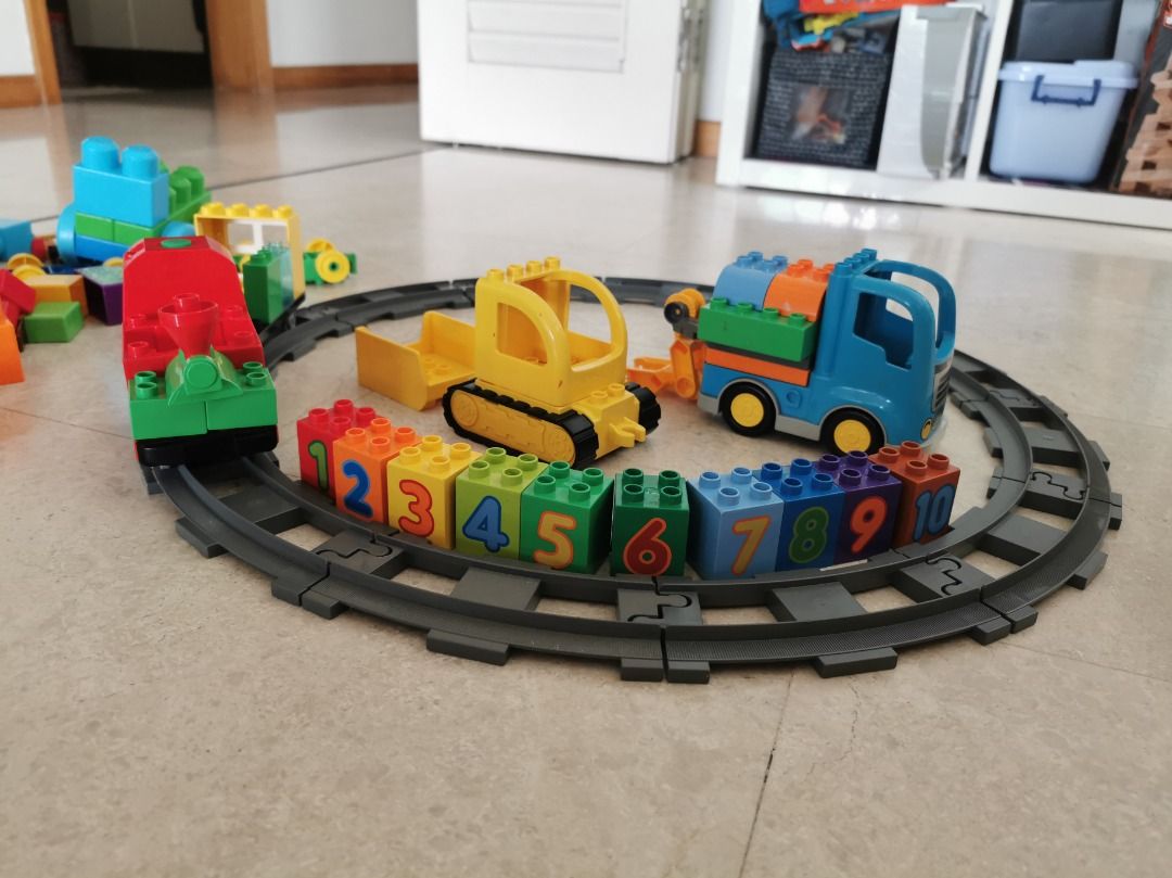 Lego Duplo 123 train set plus megablocks