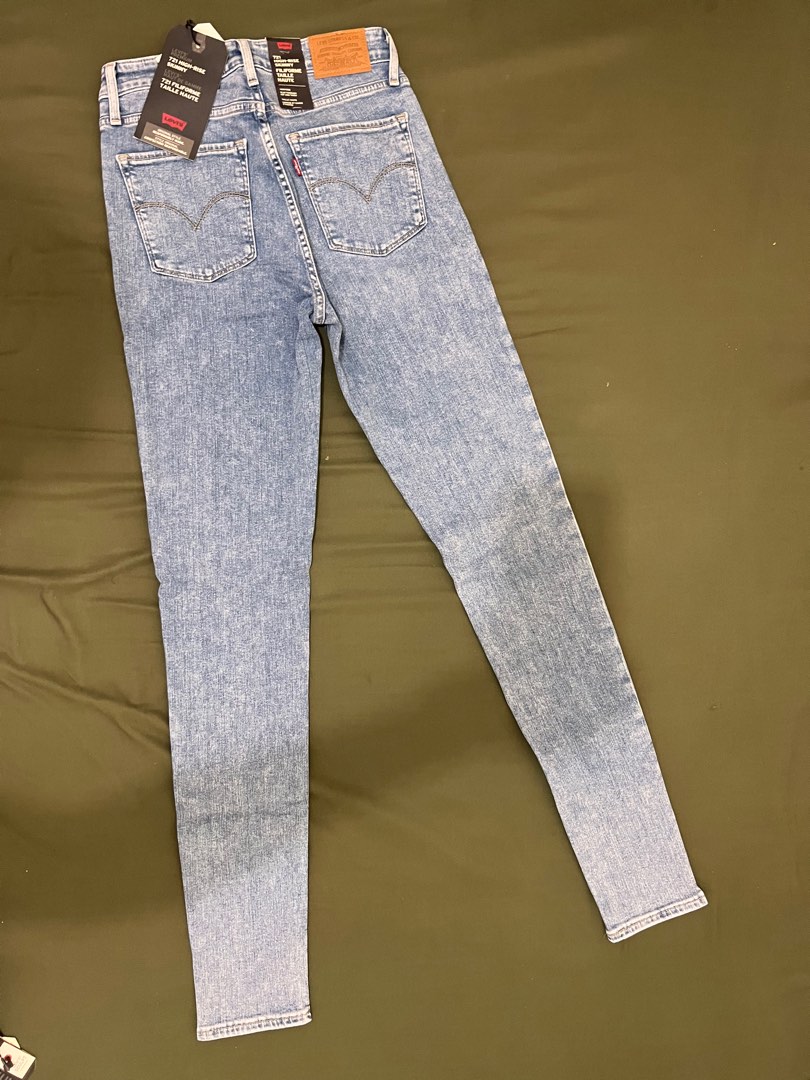LEVI'S PREMIUM 721 HIGH-RISE SKINNY 1888204230, Women's Fashion, Bottoms,  Jeans on Carousell
