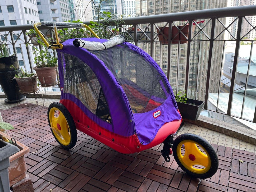 Little Tikes Bicycle Trailer for kids, Babies & Kids, Going Out, Other Babies Going Out Needs on
