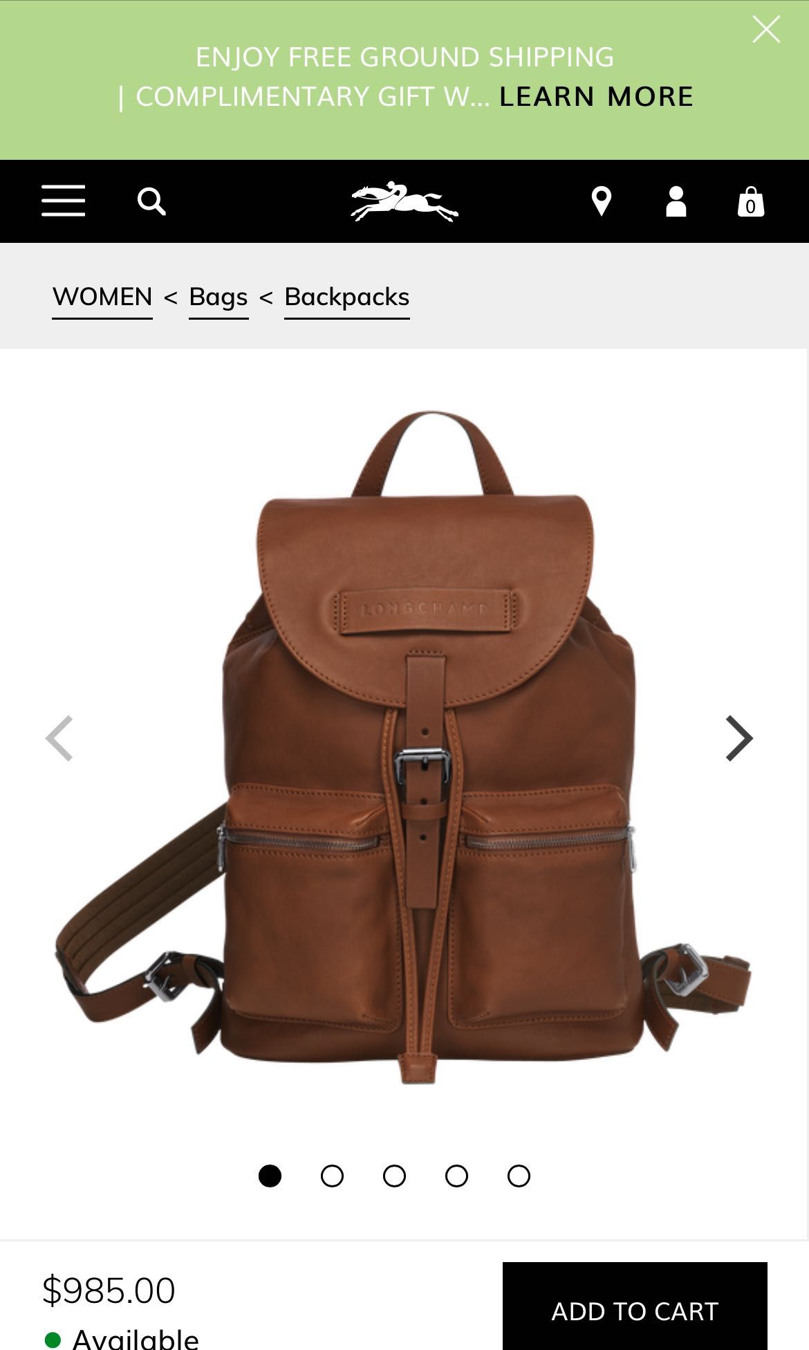 Longchamp 3d backpack s clearance