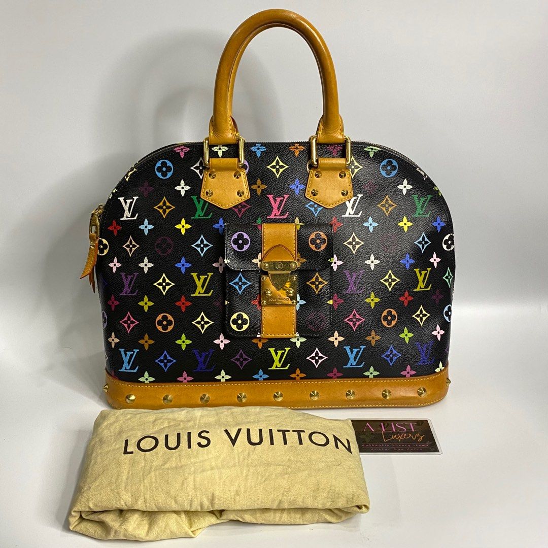 Louis Vuitton Multicolor alma bag, Luxury, Bags & Wallets on Carousell