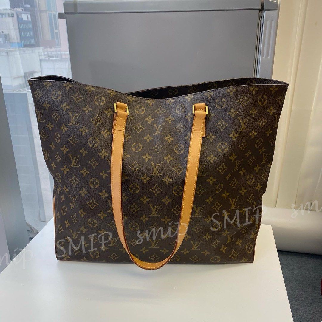Louis Vuitton Cabas Alto Shopping Tote Bag Monogram LV smip, 名牌