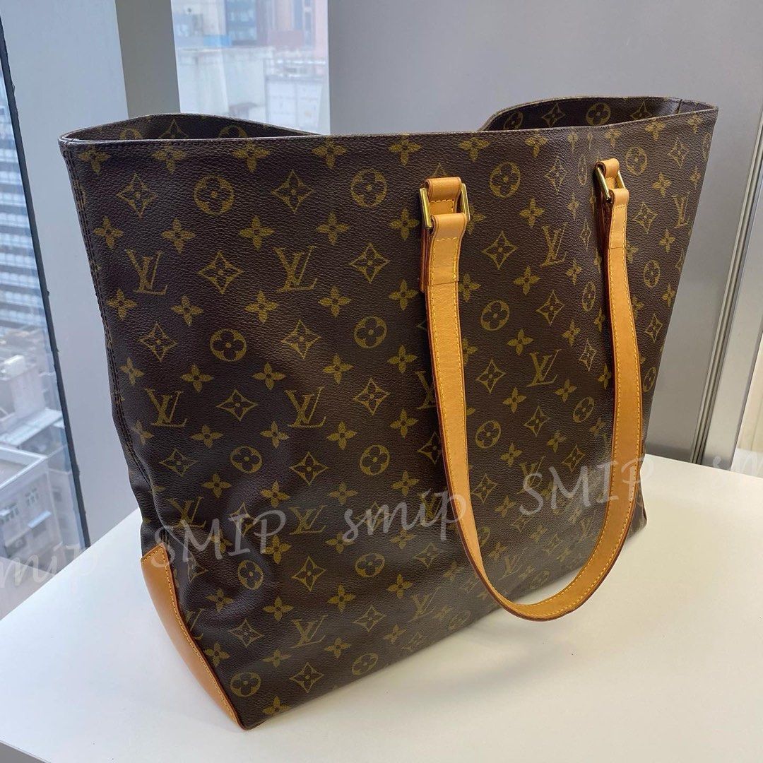 Louis Vuitton Cabas Alto Shopping Tote Bag Monogram LV smip, 名牌