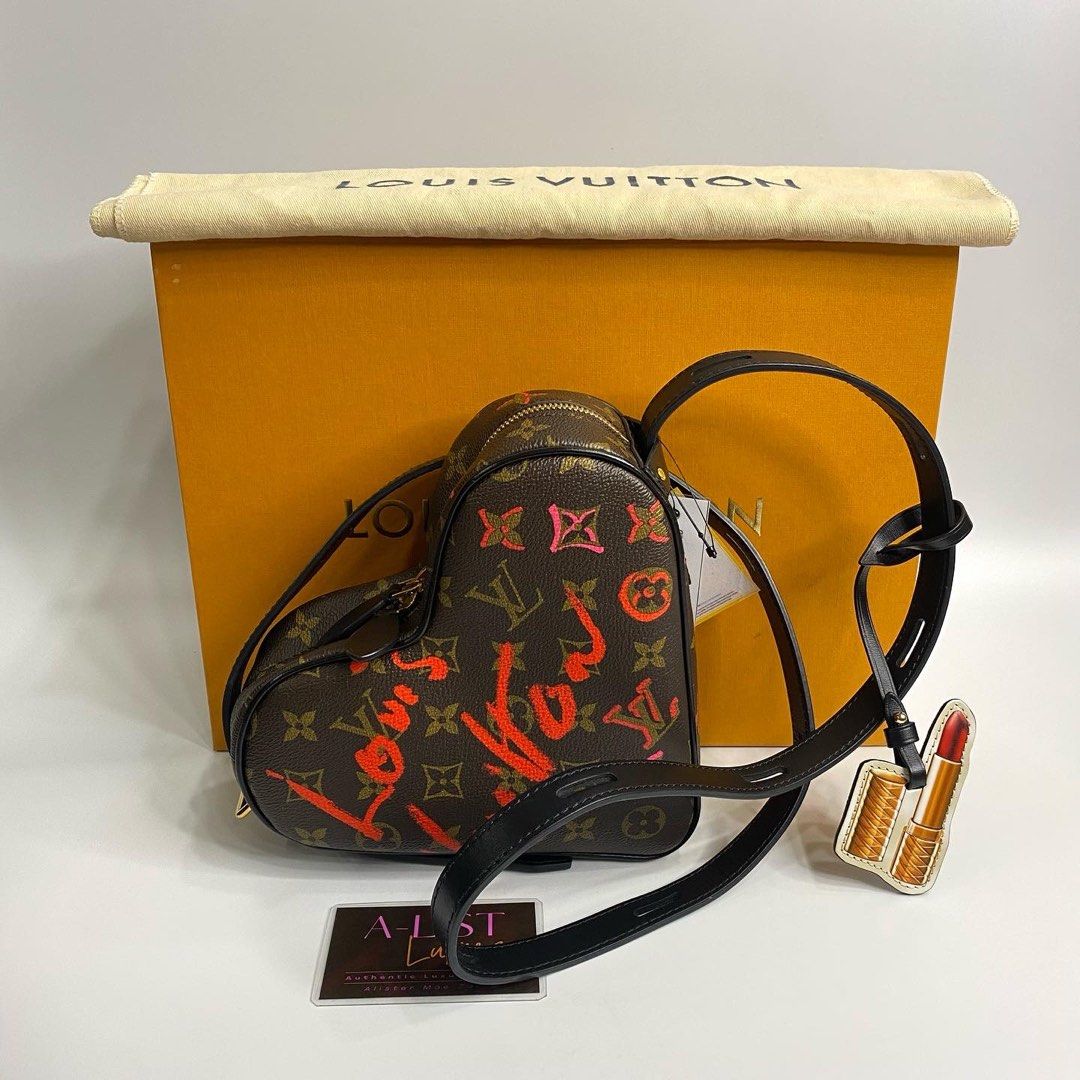Louis Vuitton Heart Monogram Limited Edition, Luxury, Bags & Wallets On  Carousell