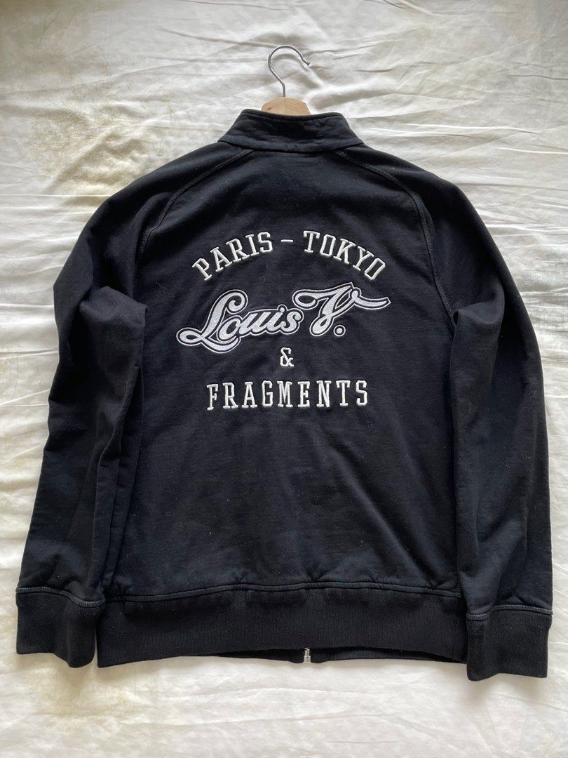 Louis Vuitton x Fragment black zip up Jacket Carousell