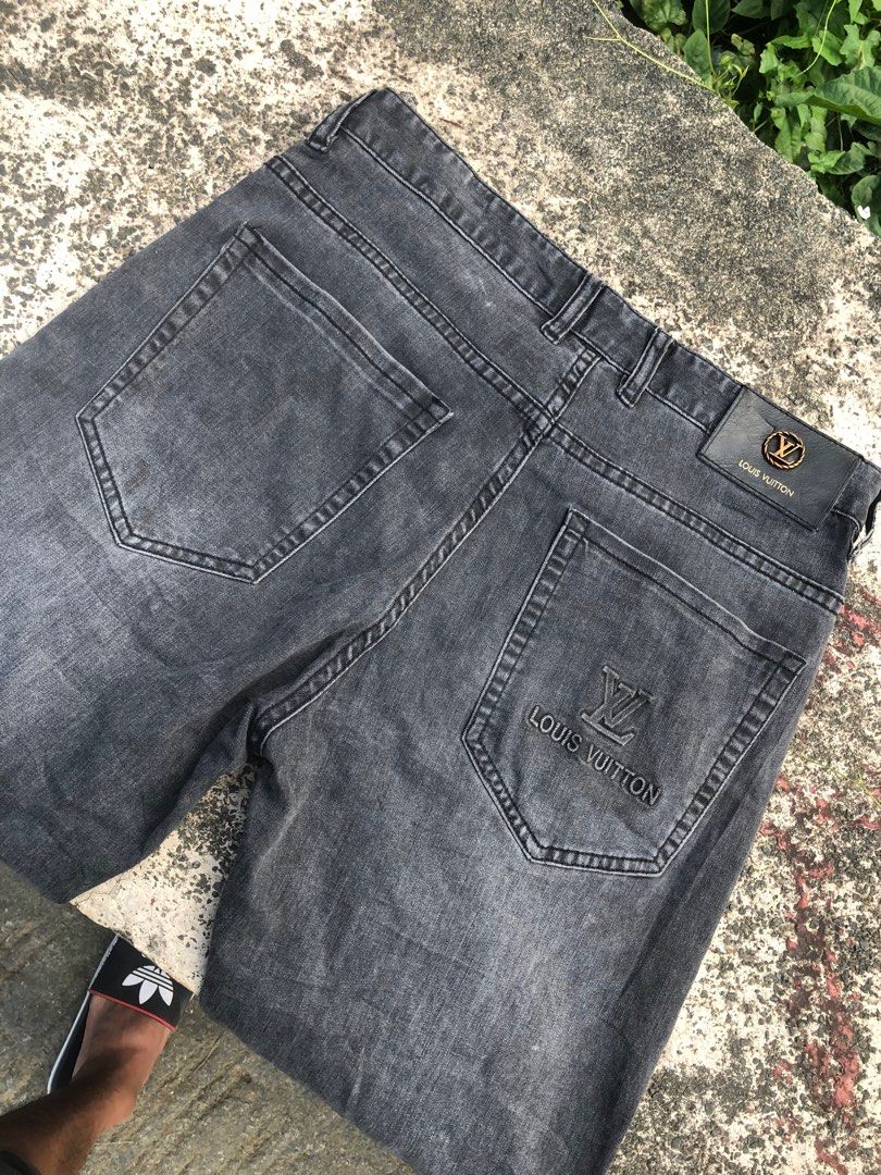 LV Louis Vuitton Jeans Size 31 on tag, Luxury, Apparel on Carousell